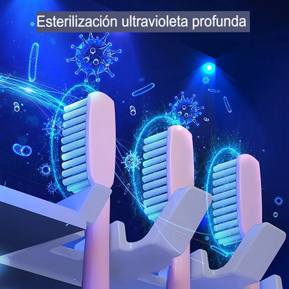 🔥Esterilizador de Cepillos con rayos UV, 3 en 1 🪥🦷💨🍃